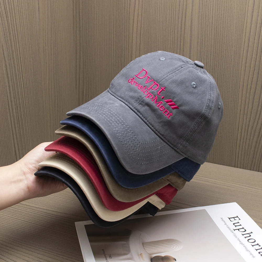embroidered letters cap